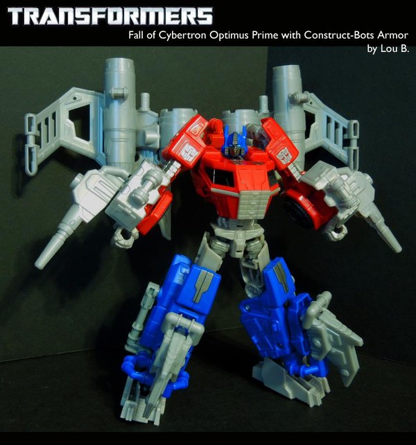 Transformers Fall Of Cybertron Jetwing Optimus Prime Figure With Construct Bots Parts (1 of 1)